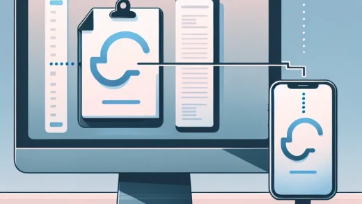 "Windows Clipboard sync across devices feature demonstration, showcasing seamless copy and paste functionality on multiple platforms."