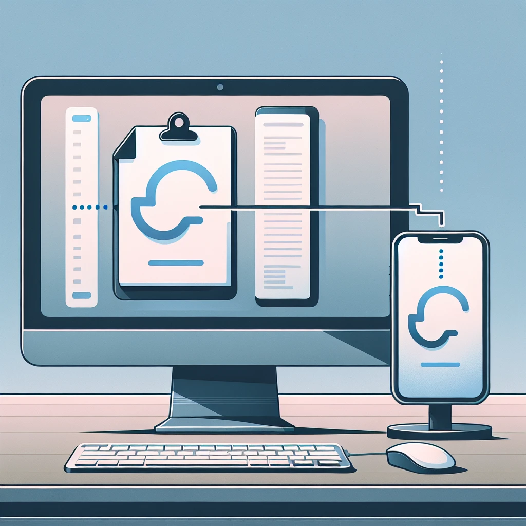 "Windows Clipboard sync across devices feature demonstration, showcasing seamless copy and paste functionality on multiple platforms."